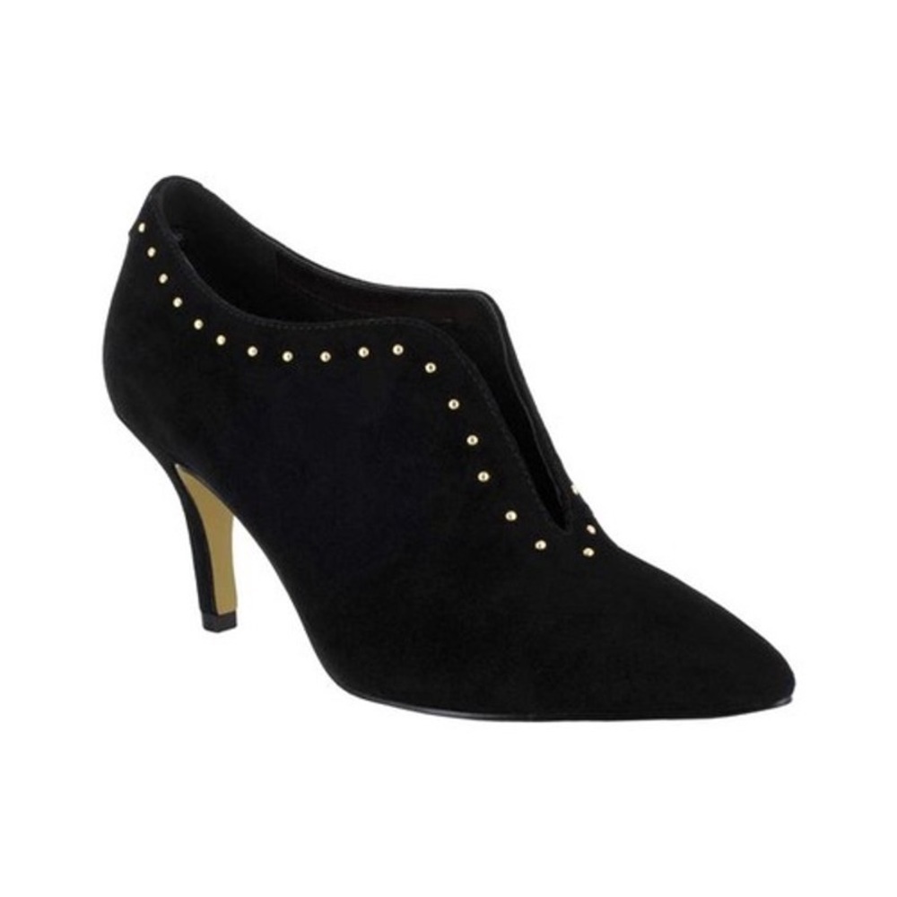BELLA Vita Women's Suede Leather Dara Shootie Black - Picture 5 of 11